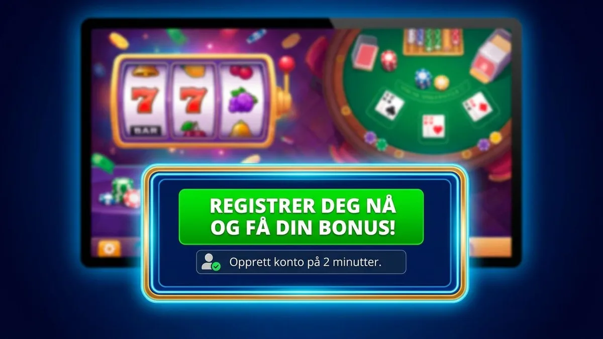 Registrer deg med bonus