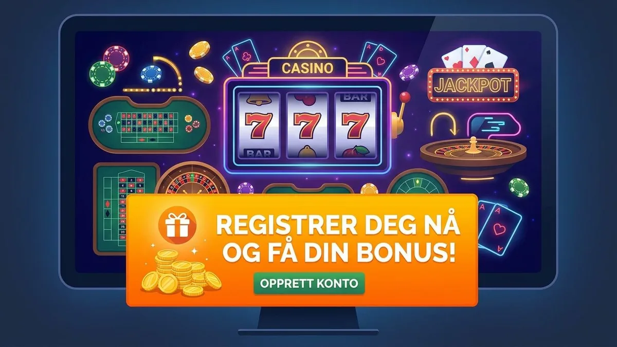 Registrer deg med bonus
