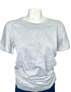 PACK OF 10 GRAY- COTTON FEEL SUBLIMATION UNISEX T-SHIRT
