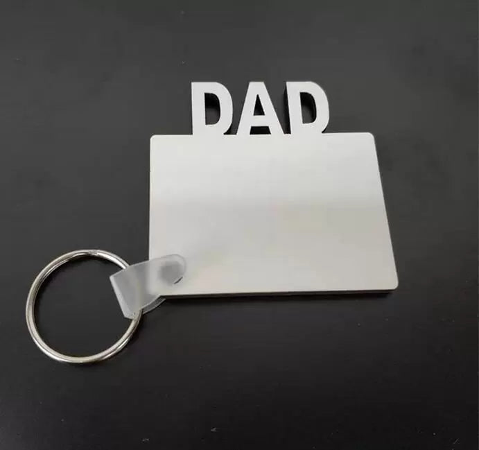 DOUBLE SIDED MDF KEYCHAINS